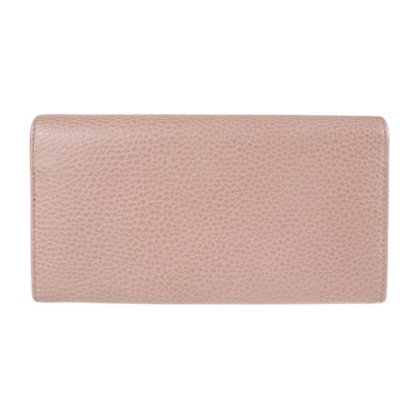 2124023002424 3 Gucci Swing Bifold Long Wallet Leather Pink