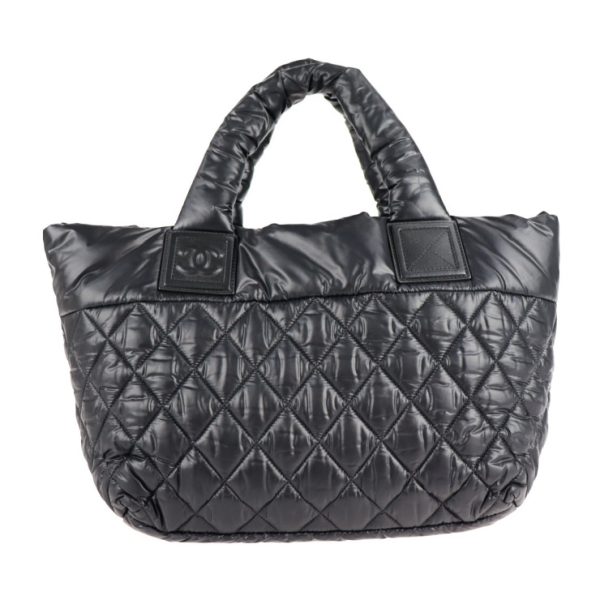 2124063002451 3 Chanel Coco Cocoon Tote PM Handbag Leather Black