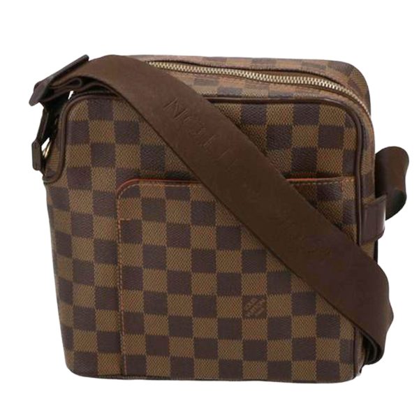 21244 1 Louis Vuitton Olaf PM Messenger Bag Damier Ebene