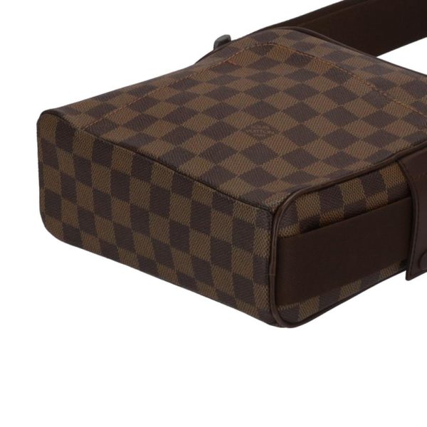 21244 3 Louis Vuitton Olaf PM Messenger Bag Damier Ebene