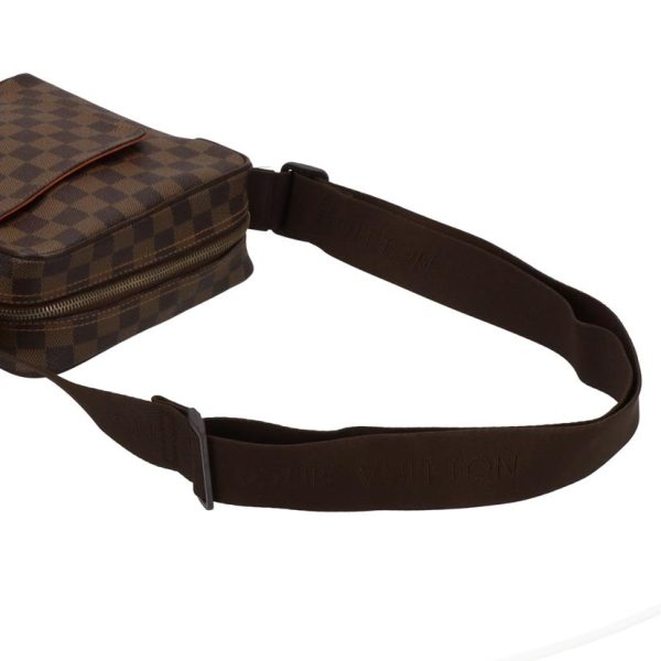 21244 4 Louis Vuitton Olaf PM Messenger Bag Damier Ebene