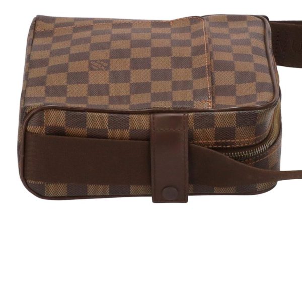 21244 5 Louis Vuitton Olaf PM Messenger Bag Damier Ebene