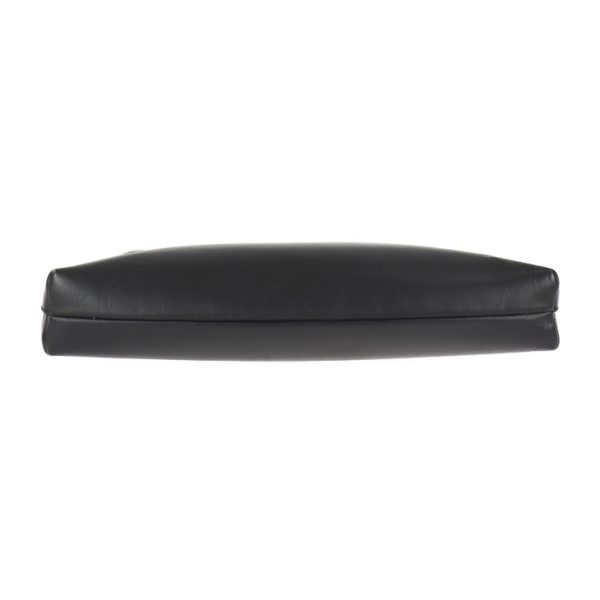 2125083007392 4 Balenciaga B Line Leather Clutch Bag Black