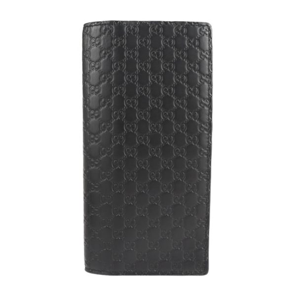 2125113007368 1 GUCCI Micro Guccisima Bifold Wallet Leather Black