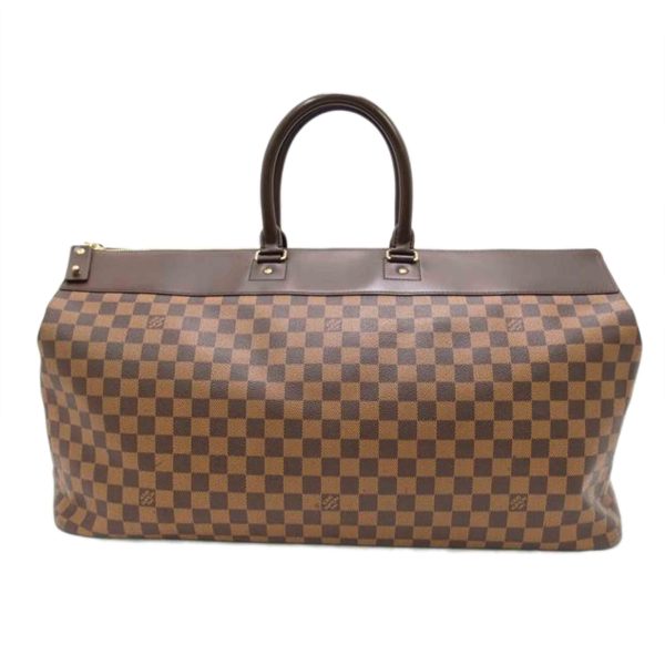 21258 1 Louis Vuitton Greenwich GM Damier Ebene Travel Bag Brown