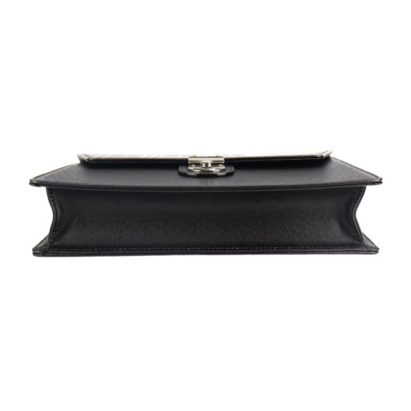 2126053002441 4 Burberry Leather Clutch Bag Black