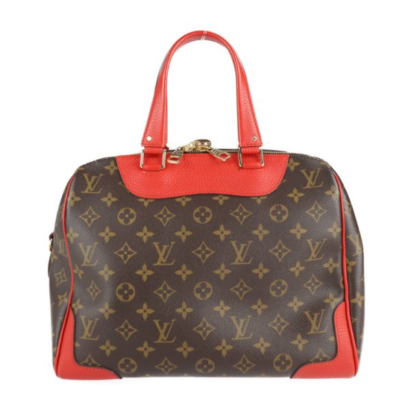 2127123007328 3 Louis Vuitton Retiro Pm Handbag Monogram Canvas Coquelicot 2way