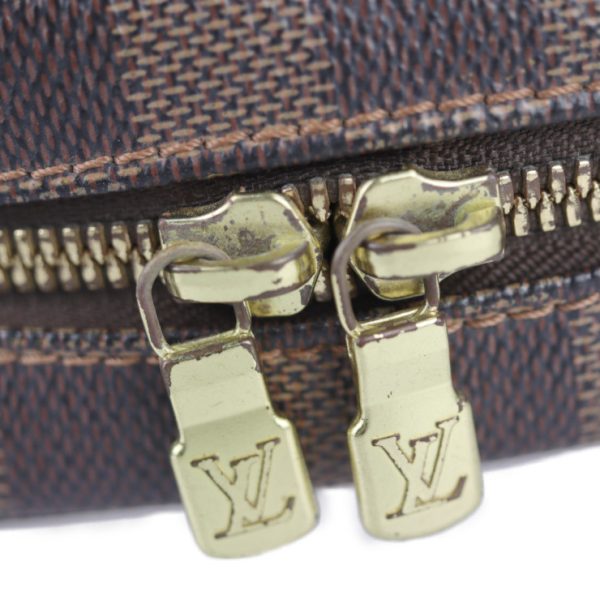 2127123007330 7 Louis Vuitton Ipanema Pm Shoulder Bag Damier Canvas Ebene