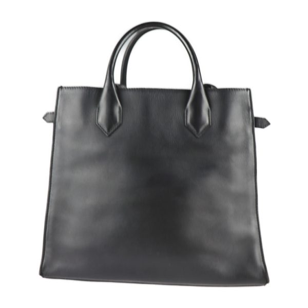 2128083008453 3 Balenciaga Padlock All Afternoon Leather Handbag Black