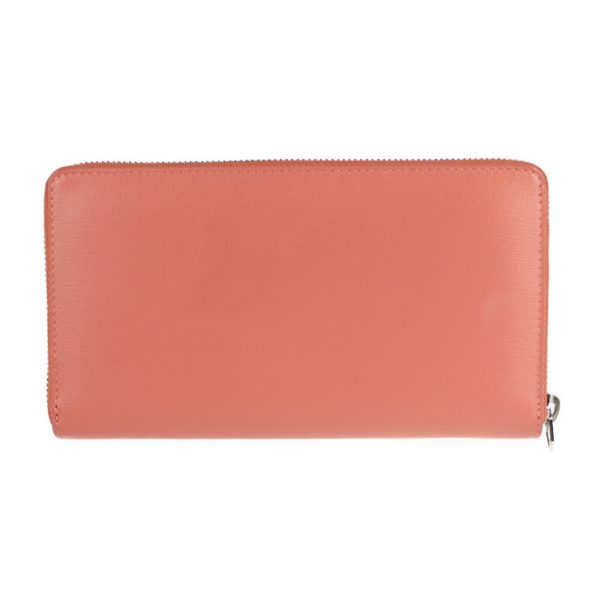 2131033002688 3 Balenciaga Leather Long Wallet Coral Pink