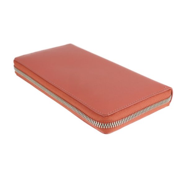 2131033002688 5 Balenciaga Leather Long Wallet Coral Pink