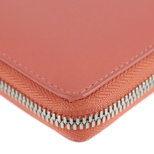 2131033002688 6 Balenciaga Leather Long Wallet Coral Pink