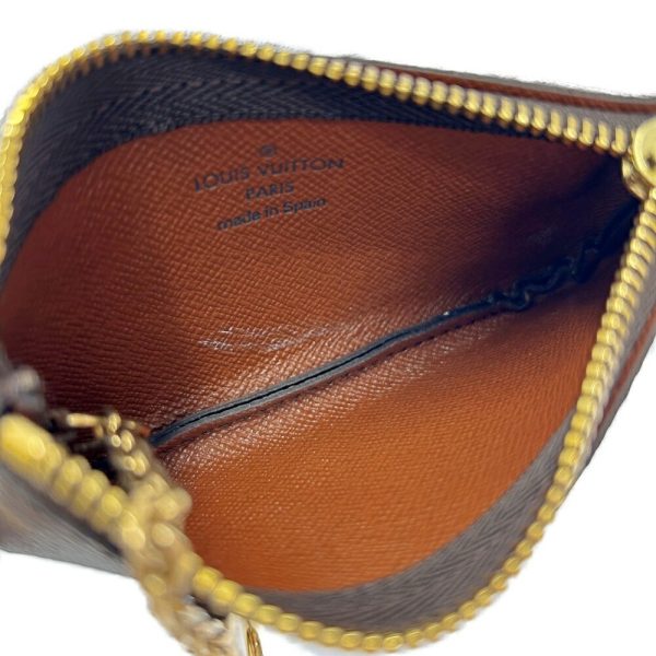 213246 8 LOUIS VUITTON Monogram PVC Pochette Cle Coin Case Brown