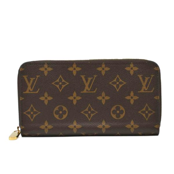 21375 1 Louis Vuitton Zippy Wallet Monogram Wallet Brown