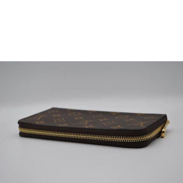 21375 3 Louis Vuitton Zippy Wallet Monogram Wallet Brown