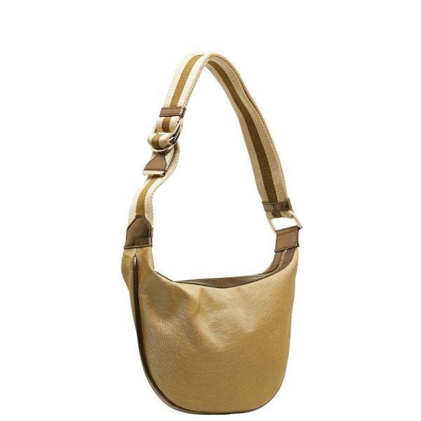 214 37308 2 Gucci One Shoulder Bag 001 4186 Gold Canvas Leather