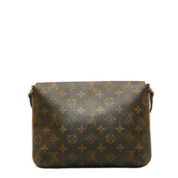 214 41161 3 Louis Vuitton Monogram Musette Tango Shoulder Bag M51257 Brown