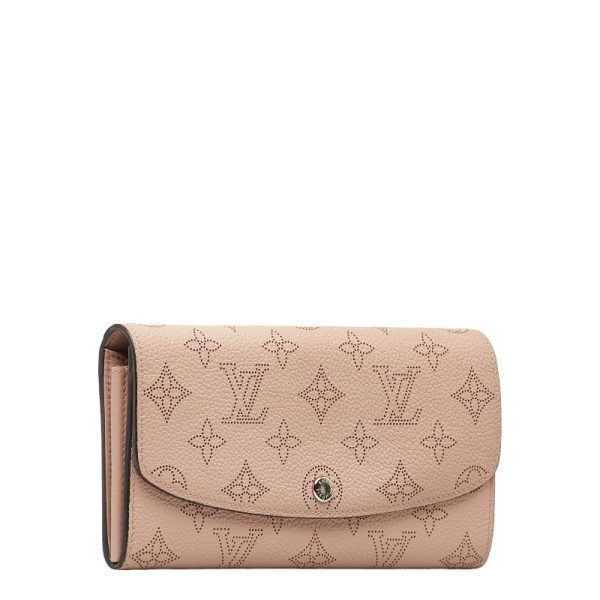 214 45049 2 Louis Vuitton Mahina Portefeuille Iris Wallet M60145 Magnolia Pink