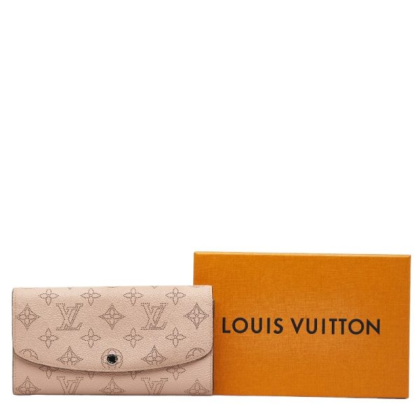 214 45049 9 Louis Vuitton Mahina Portefeuille Iris Wallet M60145 Magnolia Pink