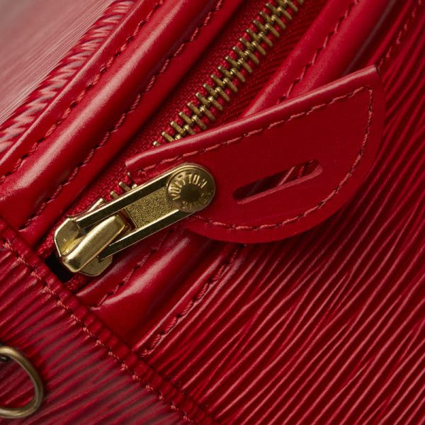 214 46503 5 Louis Vuitton Epi Cannes Vanity Bag M48037 Castilian Red Leather