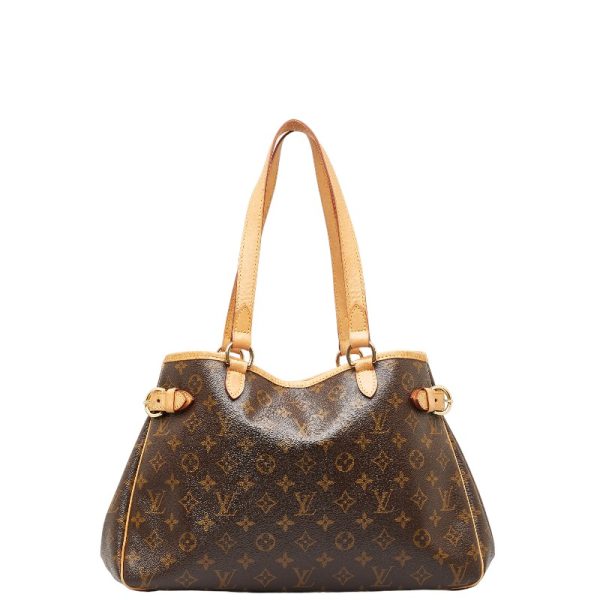 214 46509 1 Louis Vuitton Monogram Batignolles Shoulder Bag M51154 Brown