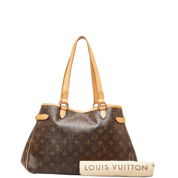 214 46509 11 Louis Vuitton Monogram Batignolles Shoulder Bag M51154 Brown