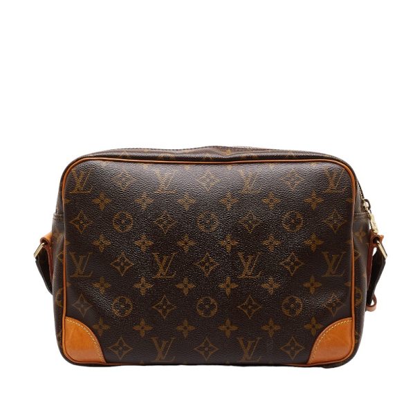 214 47490 3 Louis Vuitton Monogram Nile Shoulder Bag M45244 Brown