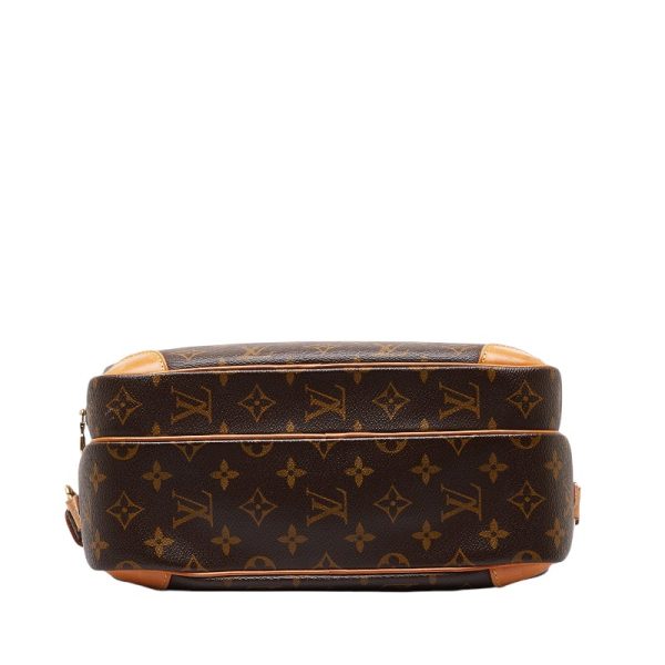 214 47490 4 Louis Vuitton Monogram Nile Shoulder Bag M45244 Brown