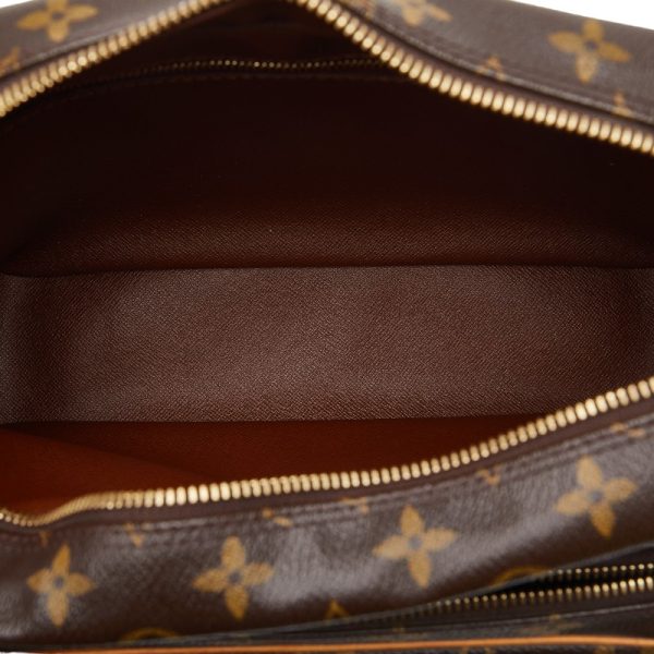 214 47490 8 Louis Vuitton Monogram Nile Shoulder Bag M45244 Brown