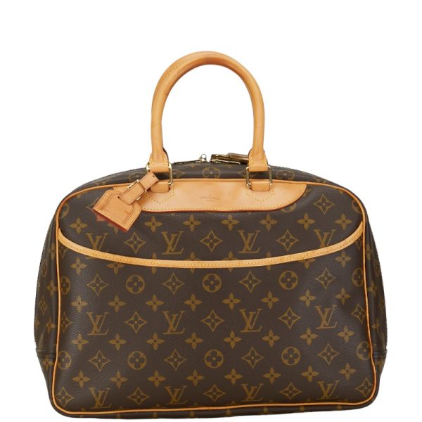 214 52516 1 Louis Vuitton Monogram Deauville Handbag M47270 Brown