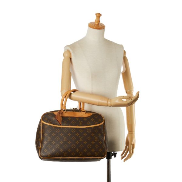 214 52516 11 Louis Vuitton Monogram Deauville Handbag M47270 Brown