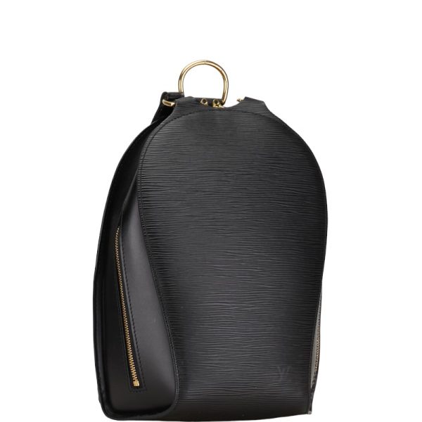 214 52542 2 Louis Vuitton Epi Mabillon Rucksack Backpack M52232 Noir Black