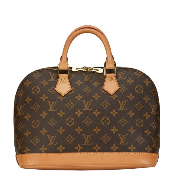 214 57029 1 Louis Vuitton Monogram Alma PM Handbag M51130 Brown