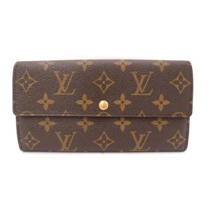 21413 1 Louis Vuitton Zippy Reverse Long Wallet Brown