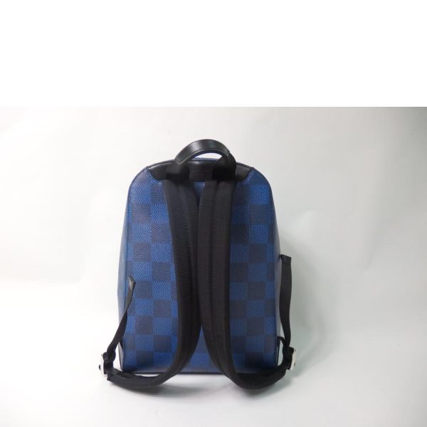 21428 2 Louis Vuitton Campus Backpack Damier Graphite Marine