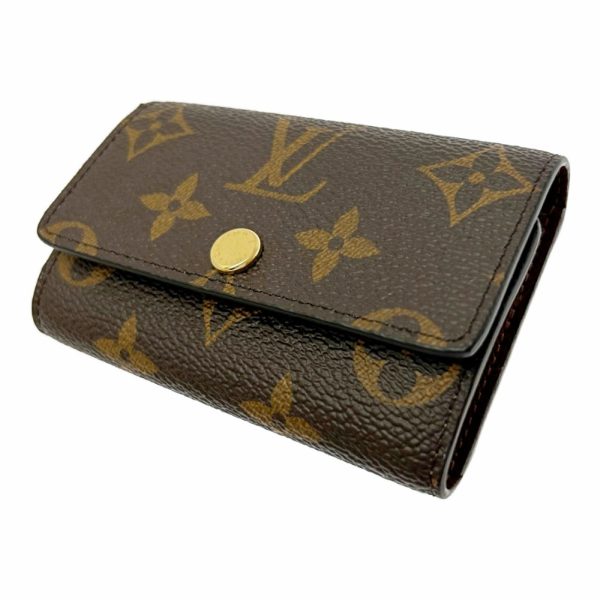 214544 2 LOUIS VUITTON Monogram PVC Multicle Key Case Brown