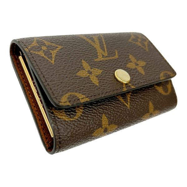 214544 3 LOUIS VUITTON Monogram PVC Multicle Key Case Brown