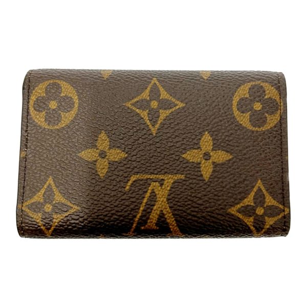 214544 4 LOUIS VUITTON Monogram PVC Multicle Key Case Brown