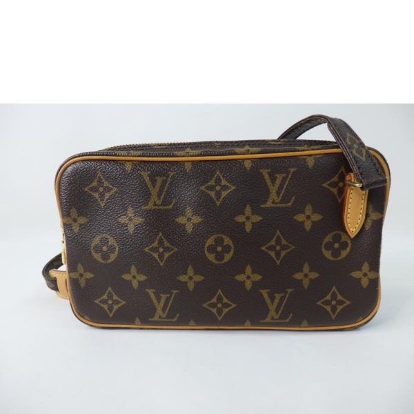 21463 2 Louis Vuitton Pochette Marly Bandouliere Monogram Bag