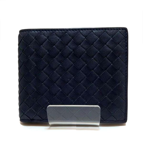 21519 1 Bottega Veneta Intrecciato Double Fold Bill Wallet