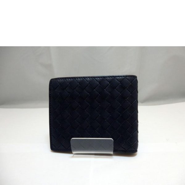 21519 2 Bottega Veneta Intrecciato Double Fold Bill Wallet