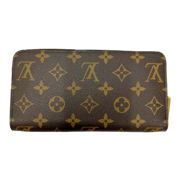 215245 4 LOUIS VUITTON Monogram Illustre Zippy Wallet Brown Rose