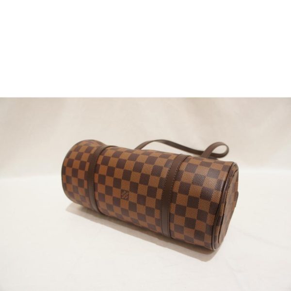 21565 3 Louis Vuitton Papillon Handbag Damier Ebene