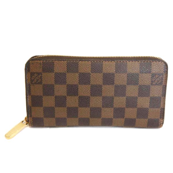 21593 1 Louis Vuitton Zippy Wallet Damier Ebene