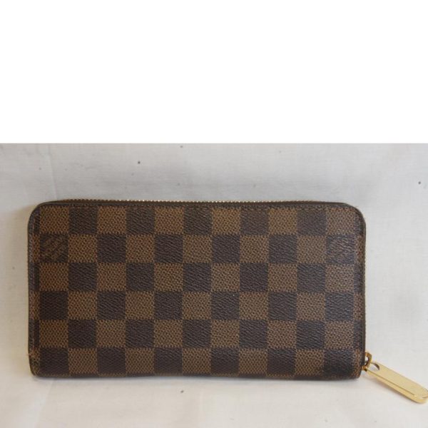 21593 2 Louis Vuitton Zippy Wallet Damier Ebene