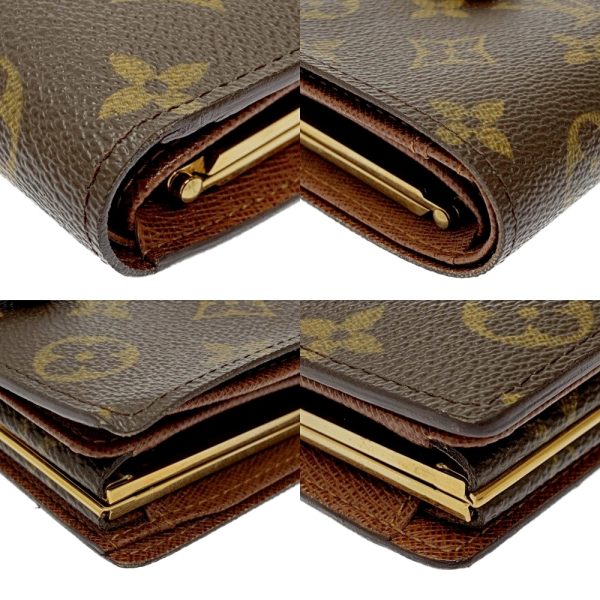 215965 6 LOUIS VUITTON Monogram PVC Portefeuille Viennois Bifold Wallet Brown