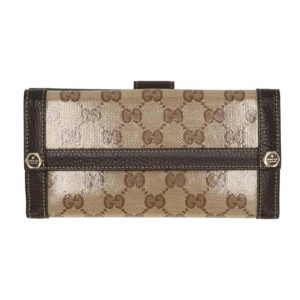 21620 1 Gucci GG Supreme 1955 Horsebit Shoulder Bag