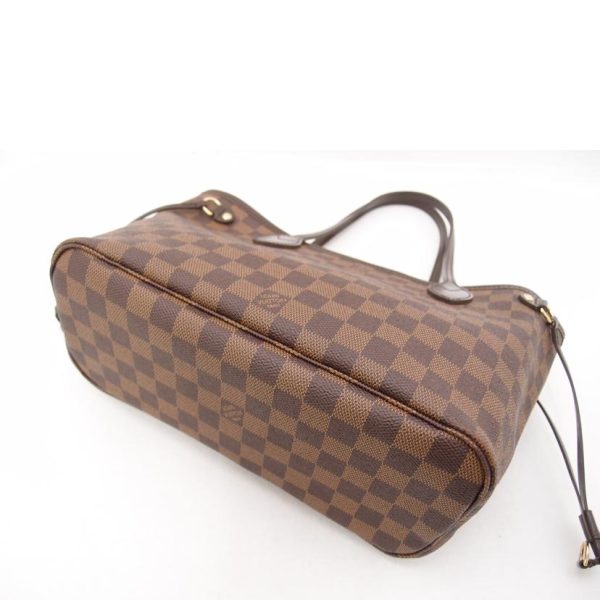 21661 3 Louis Vuitton Neverfull Damier Tote Bag Brown