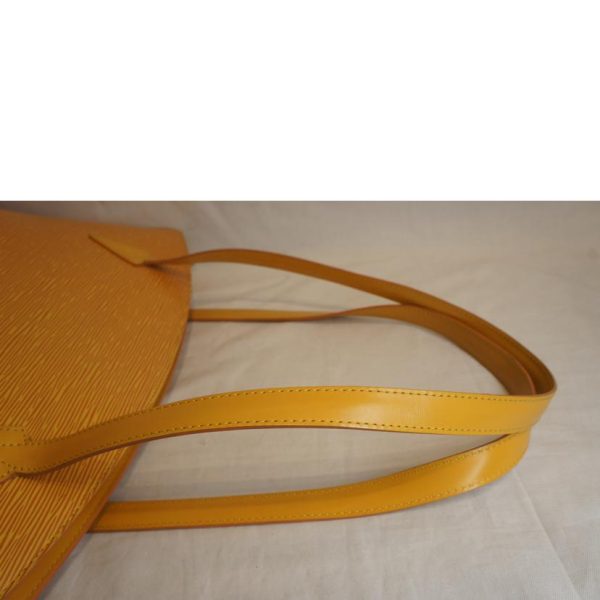 21780 4 LOUIS VUITTON Saint Jacques Shopping Bag Epi Tassili Yellow