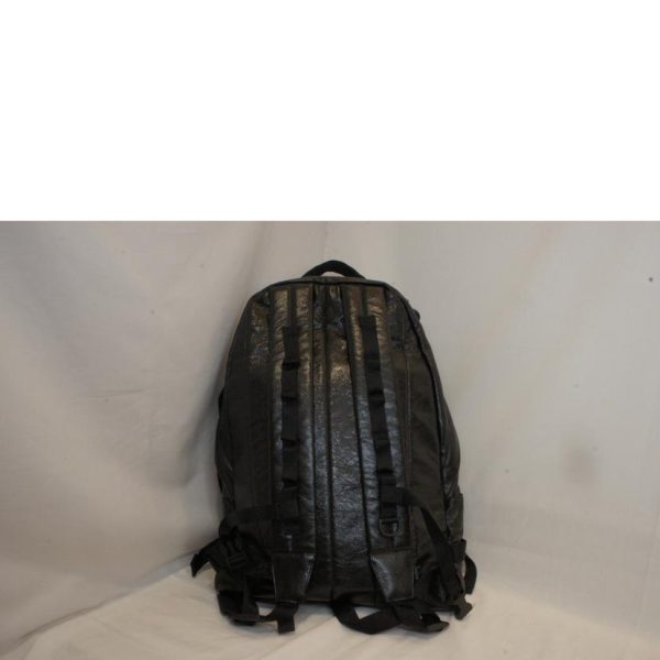 21797 2 Balenciaga Leather Solid 2Way Backpack Bag